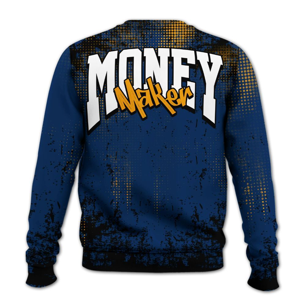 Sweatshirt To Match Dunk Low GS Electric Algae - Move In Silence Money Street Retro All Over Print