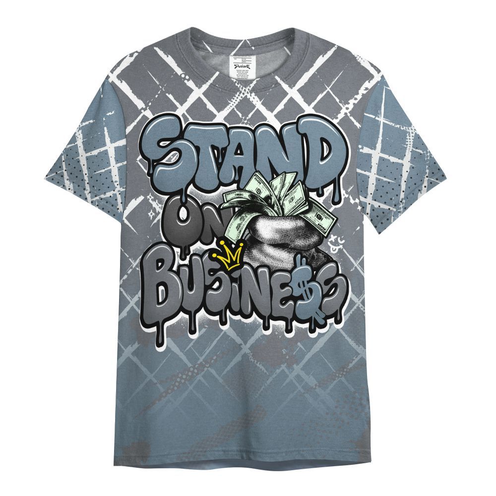 Shirt To Match Air Max DN Silver Bullet - Halftone Stand Business Dripping All Over Print