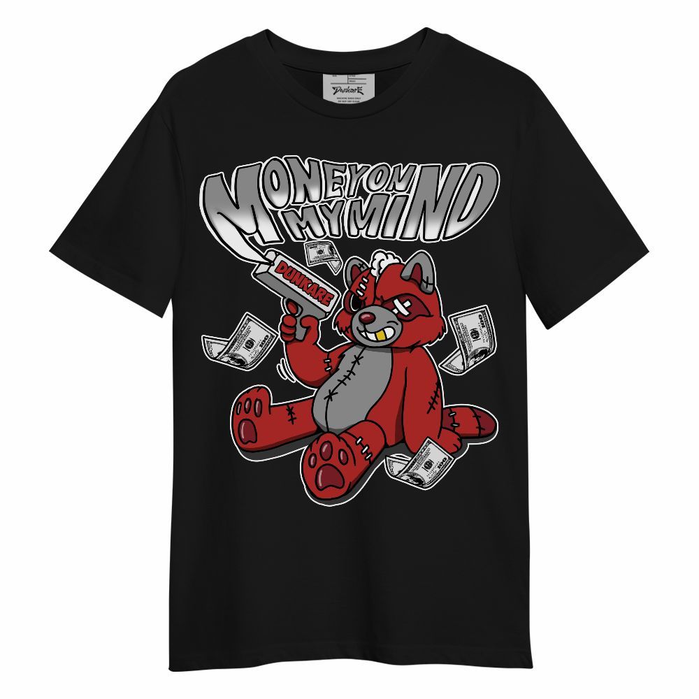 Shirt To Match Bred Reimagined 4s - Money On My Mind Raccoon Unisex Shirt