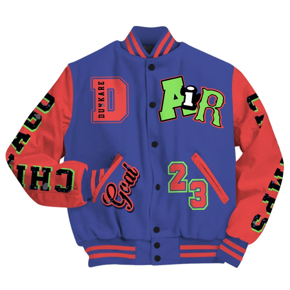 Varsity Jacket To Match KD 4 Nerf - AIR Number 23 GOAT All Over Print