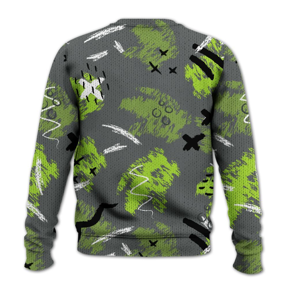 Knitted Sweater To Match Air Max 95 Neon - Real Ones Move In Streetwear