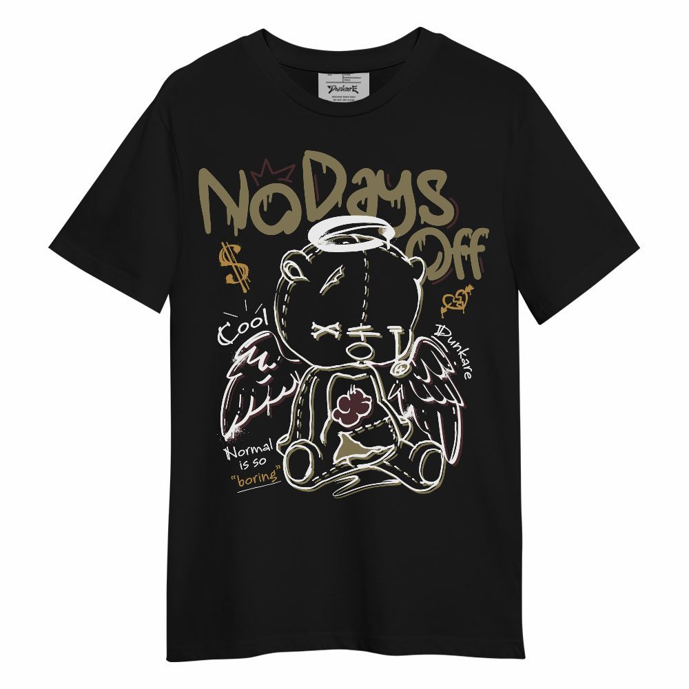 Shirt To Match Black Olive 7s - No Days Off Unisex Shirt
