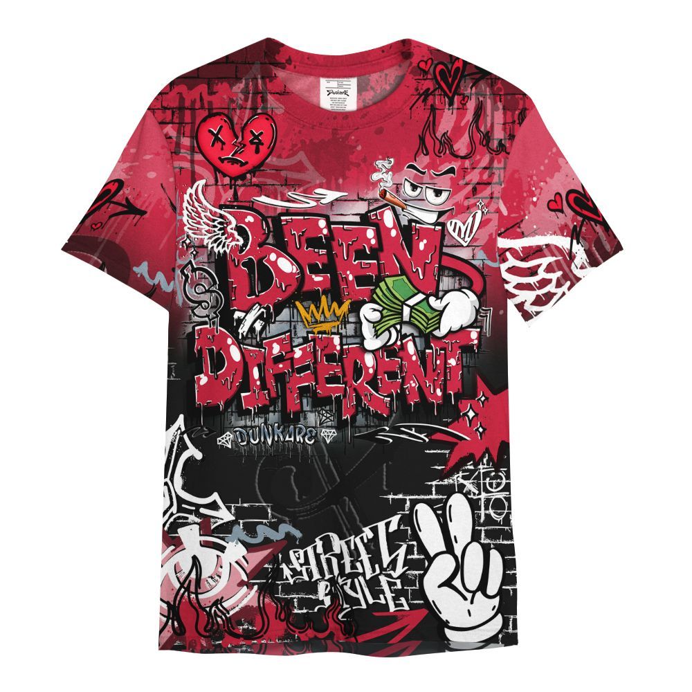 Shirt To Match Retro Infrared Salesman 6s - Been Dif2erent Drip Graffiti All Over Print