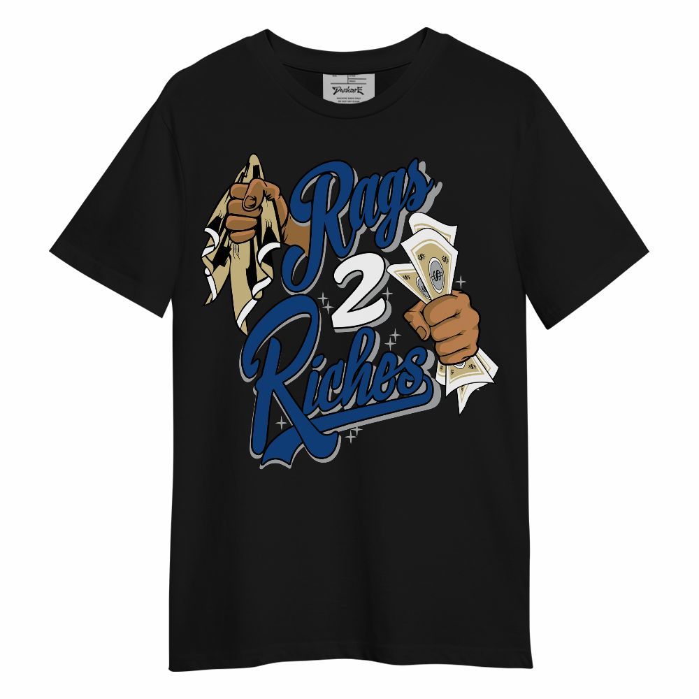 Shirt To Match Air Ship Royal Blue - Rag 2 Riches Unisex Shirt