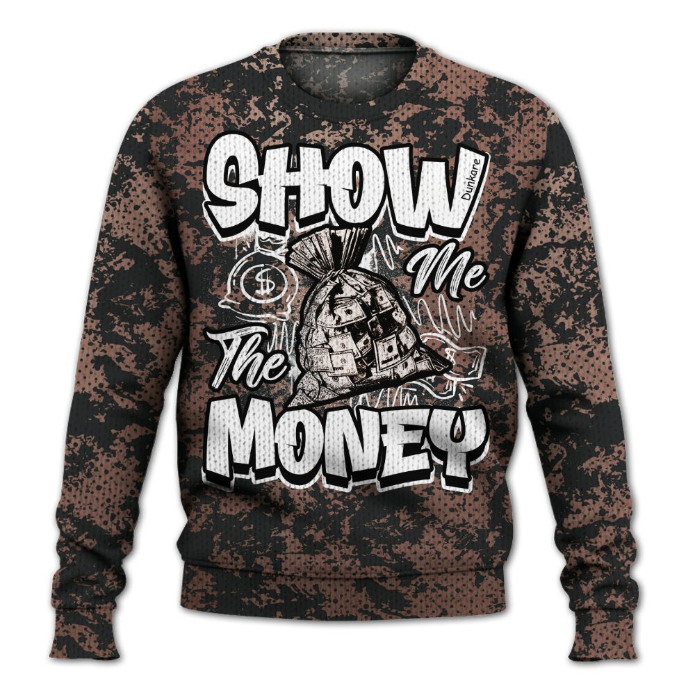 Knitted Sweater To Match KD 4 Christmas - Show Me The Money Retro