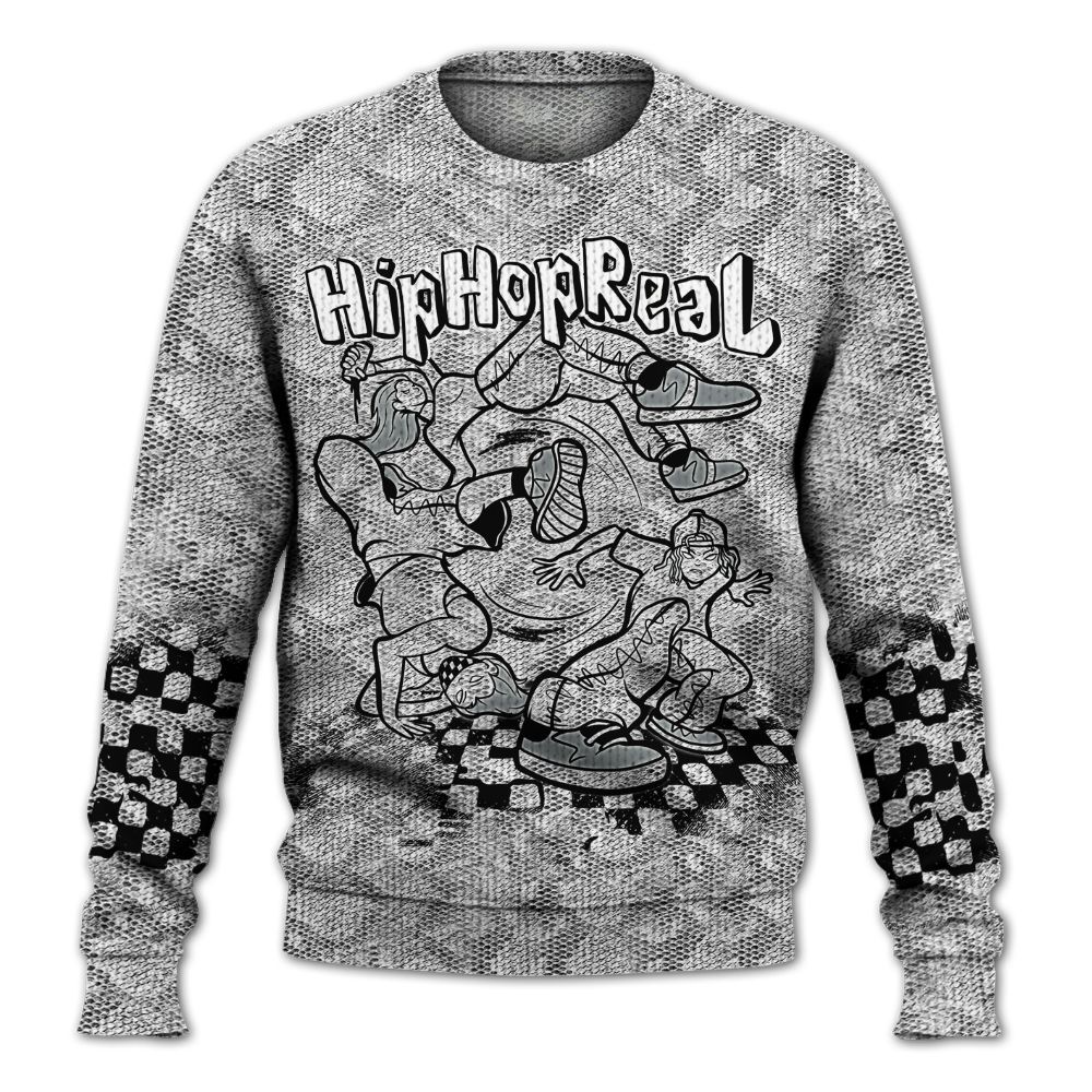 Knitted Sweater To Match Low CNY Year Of The Snake 11s - Feel Life Street Style