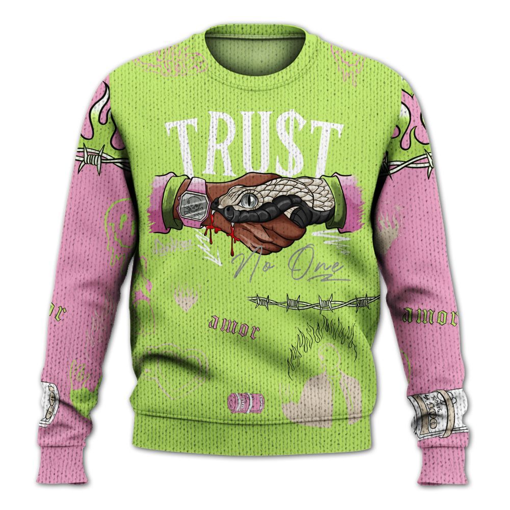 Sweater To Match Jack Black Night Silver - Snake Trust No One Graphic