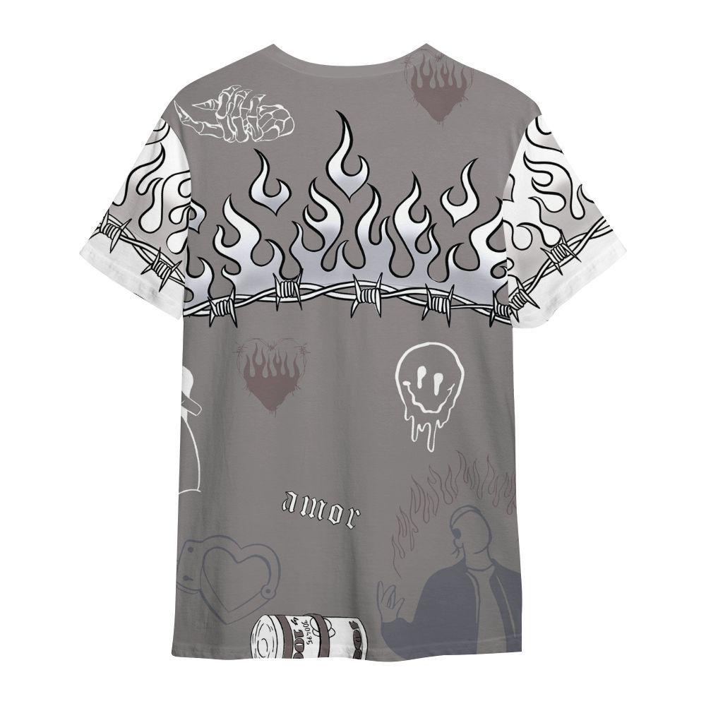 Shirt To Match Cool Grey 11s - Snake Trust No One All Over Print