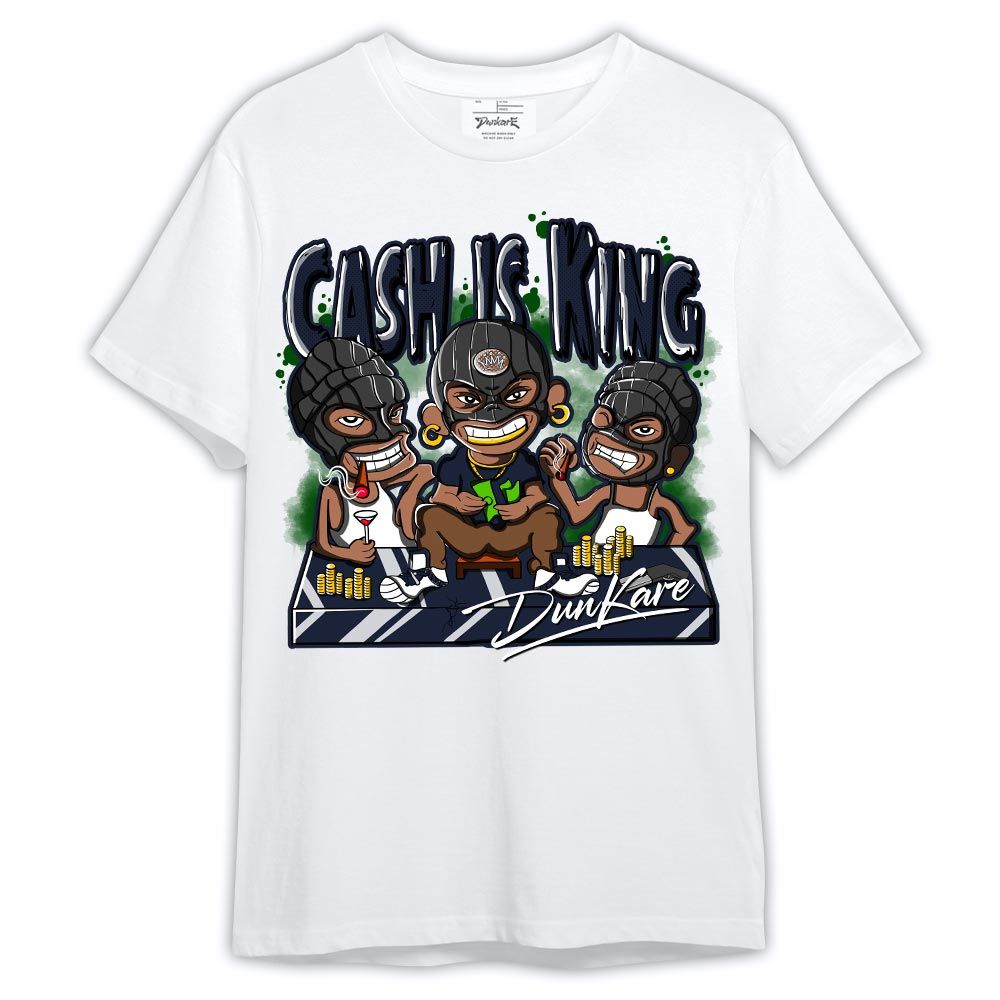 Shirt To Match Midnight Navy 13s - Cash Is King Robber Gang Shirt Outfit 1005 LGH