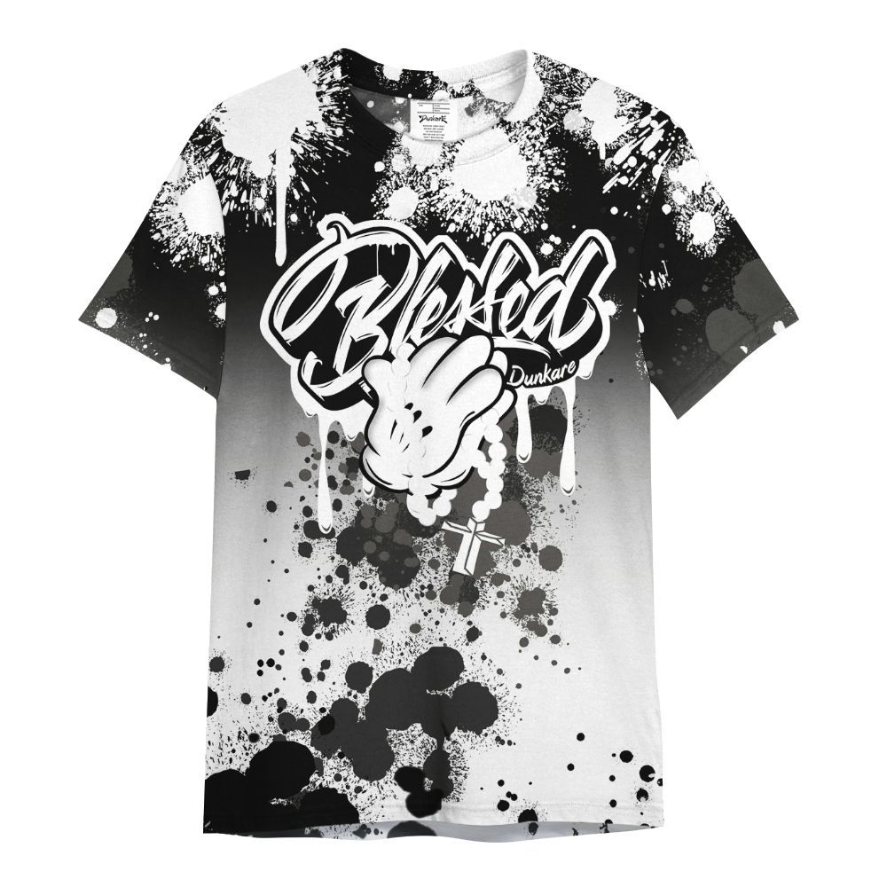 Shirt To Match Kobe 9 EM Protro Halo - God Blessed Ink Drip All Over Print