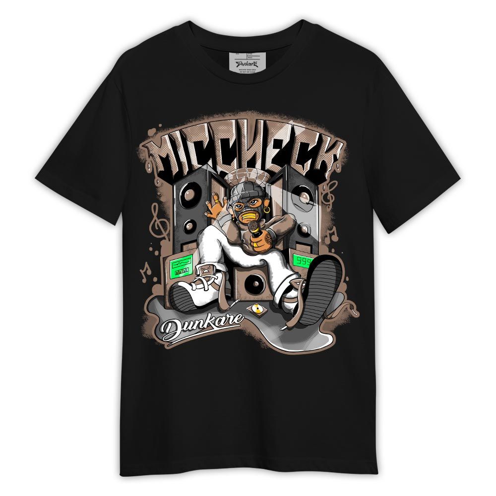 Shirt To Match OG Latte 1s - Mic Check Rap Shirt Outfit 1005 LGH