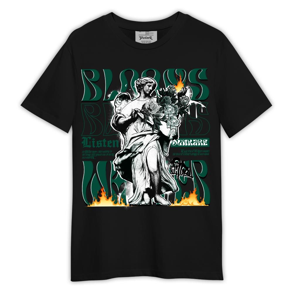 Shirt To Match Oxidized Green 4s - Blooms Whisper Shirt Outfit