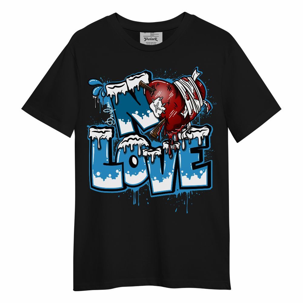 Shirt To Match Powder Blue 9s - Drip No Love Streetwear Unisex Shirt