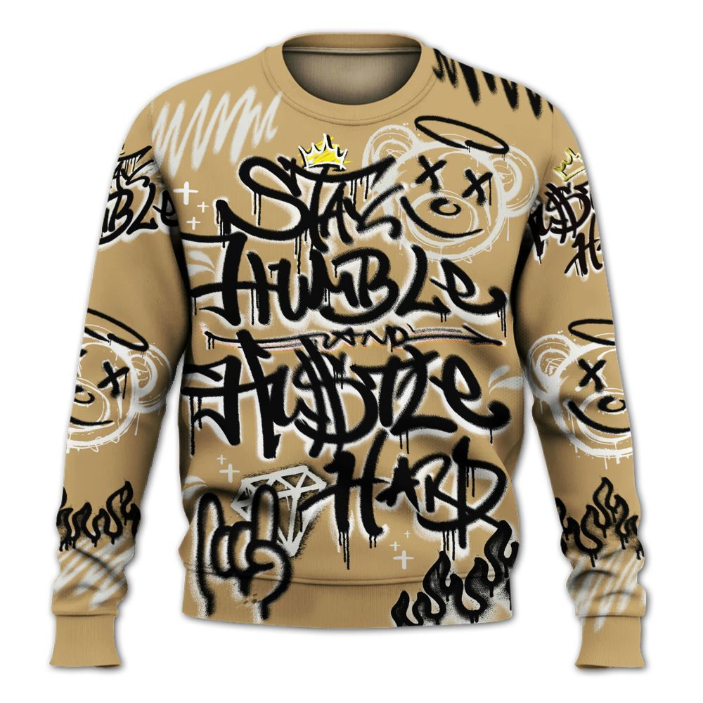 Sweatshirt To Match Black LD 1000 - Humble Drip Streetwear Graffity All Over Print