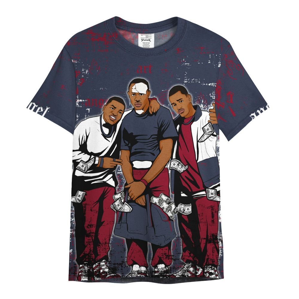 Shirt To Match OG Low Howard University 2026 1s - Paid In Full Money All Over Print