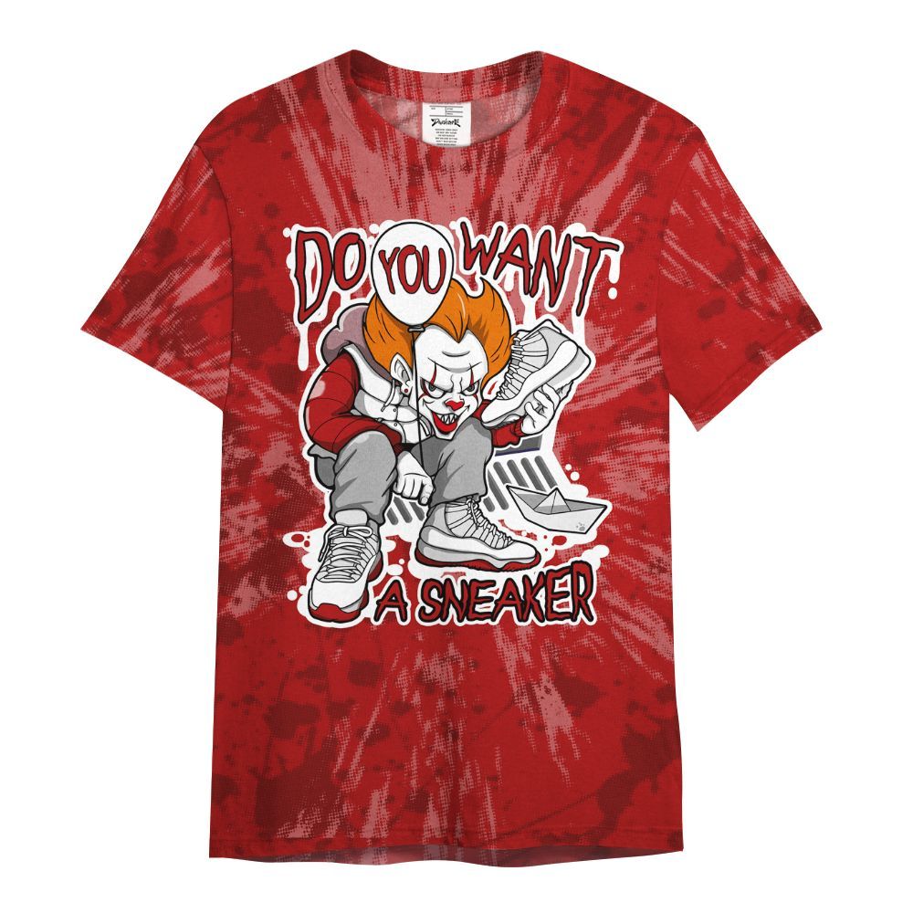 Shirt To Match Red Taxi 12s - Clown Scary Sneakers Graphic Halloween All Over Print