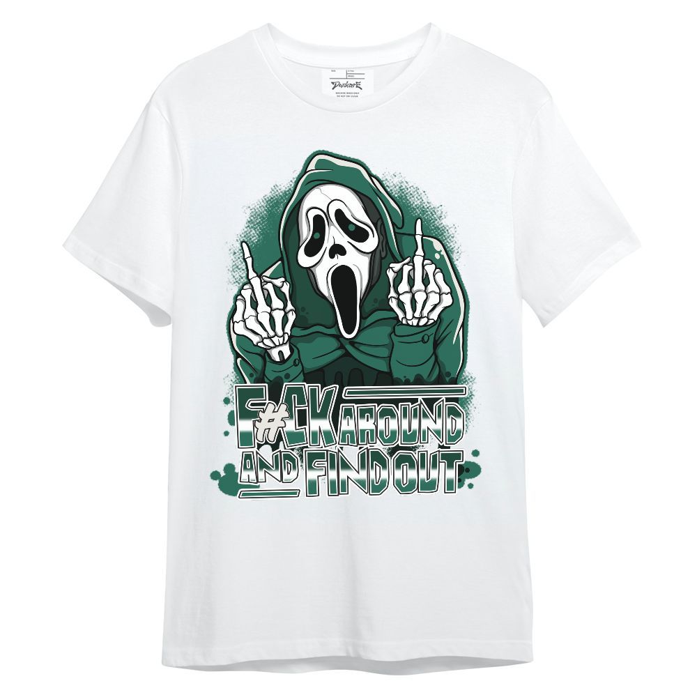 Shirt To Match Oxidized Green 4s - F#CK And Find Out Graphic Unisex Shirt