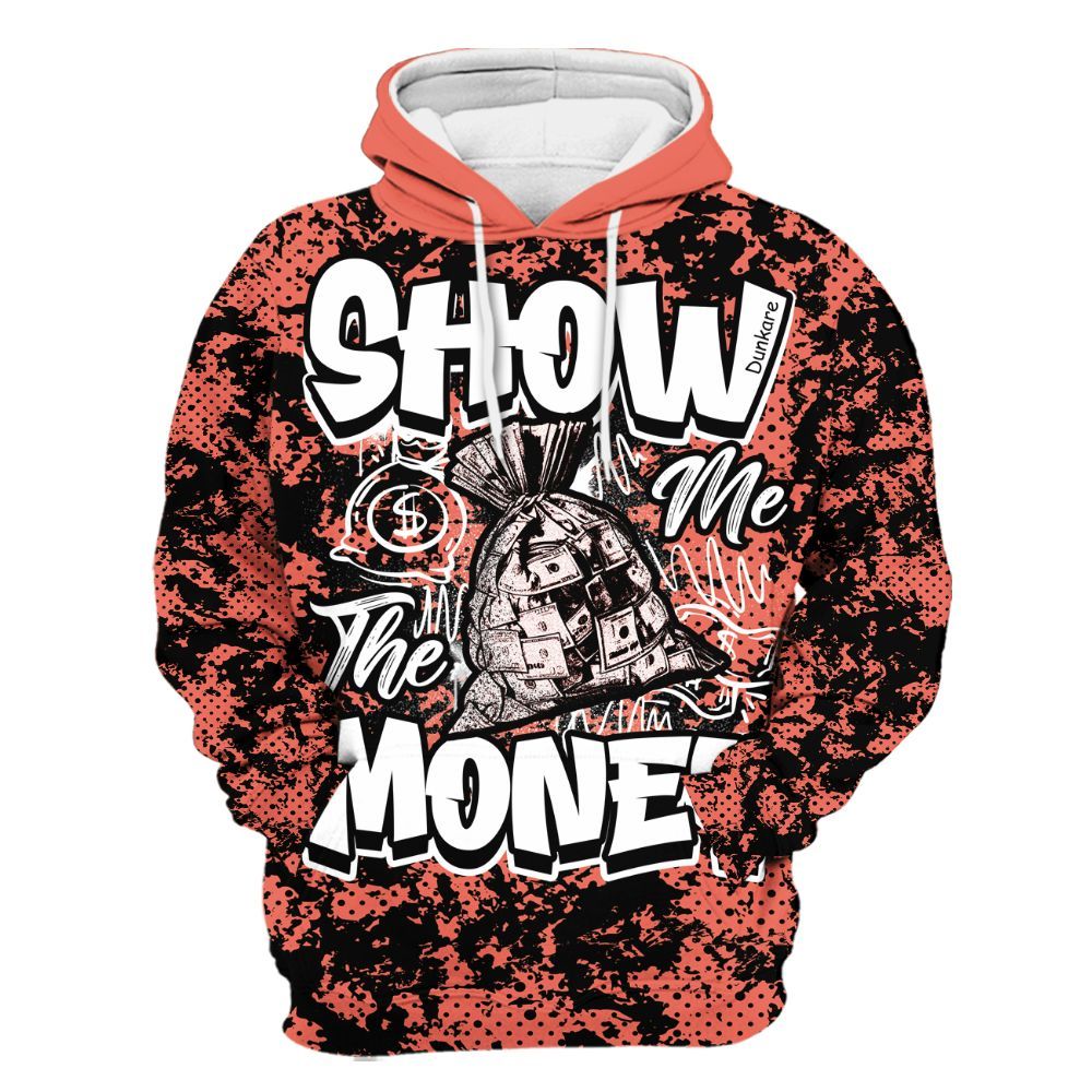Hoodie To Match Low OG PSG 1s - Show Me The Money Retro All Over Print