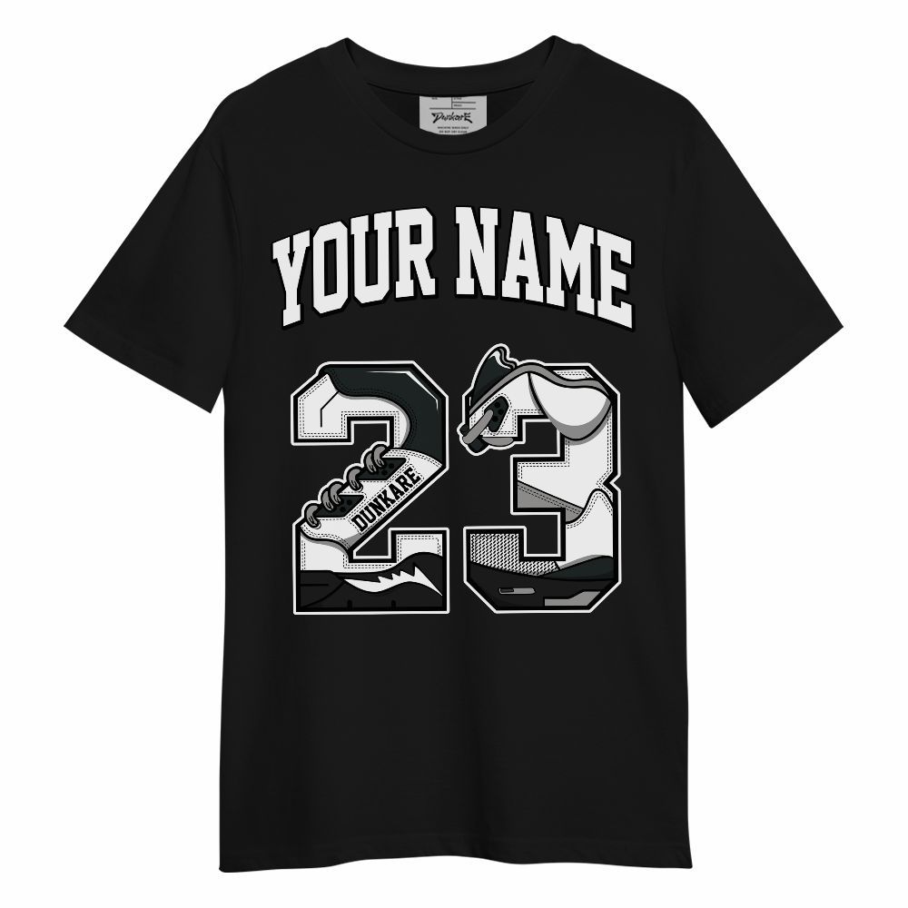 Shirt To Match OG Steel Grey 10s - Custom Name 23 5s Graphic