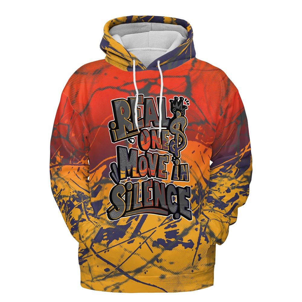 Hoodie To Match Rio 3s Hoodie - Ones Move In Silence Graphic Profound Hoodie Unisex