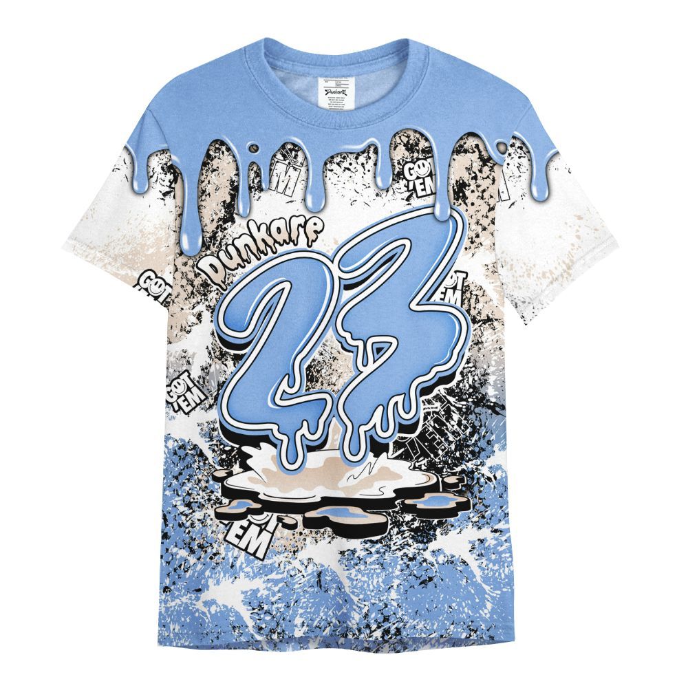 Shirt To Match Air Max 1 Royal Pulse - Dripping 23 Drip All Over Print