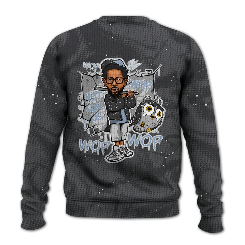 Knitted Sweater To Match Reverse Oreo 6s - None Like ComptonCity Graphic Crack