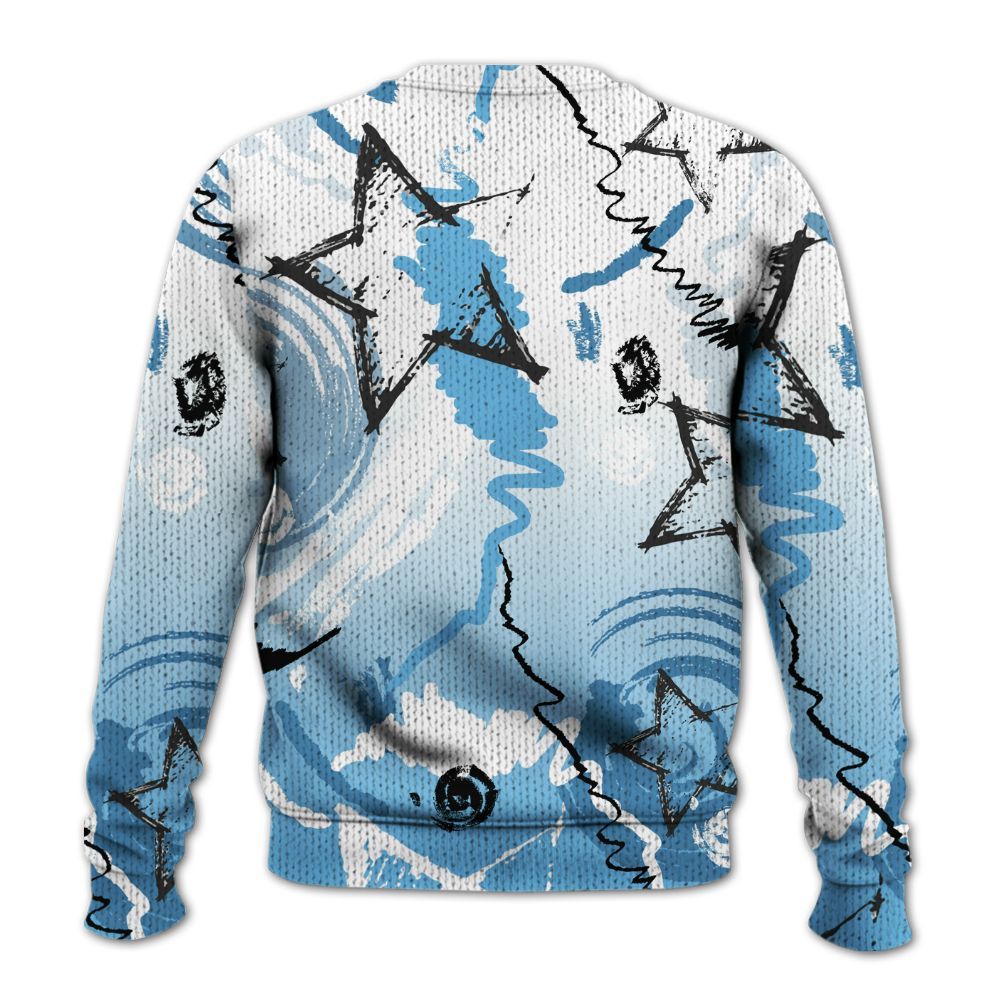 Knitted Sweater To Match Melo 12s - Grind Shine Later Drip