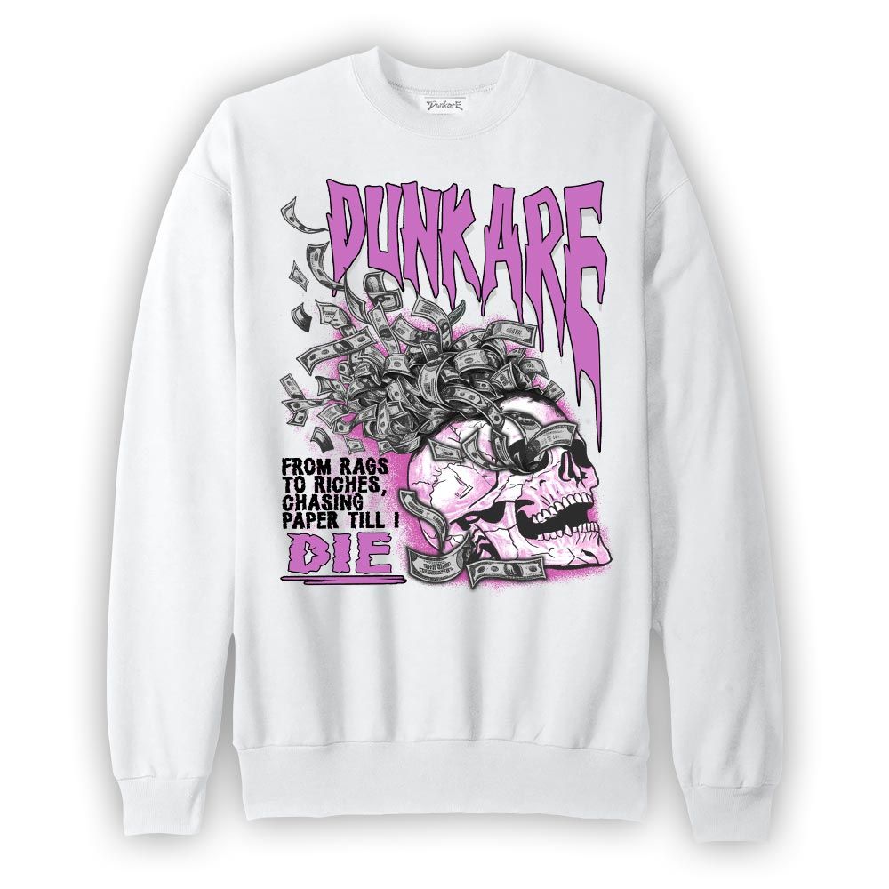 Sweatshirt To match Hyper Violet 4s Sweatshirt - From Rags To Riches Graphic 0103 NCMD