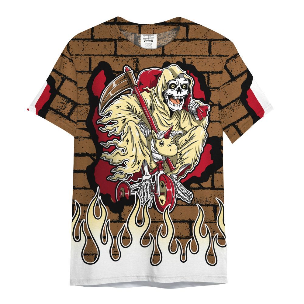 Shirt To Match Air Max 90 Escape - Self Make Skeleton Crashed All Over Print