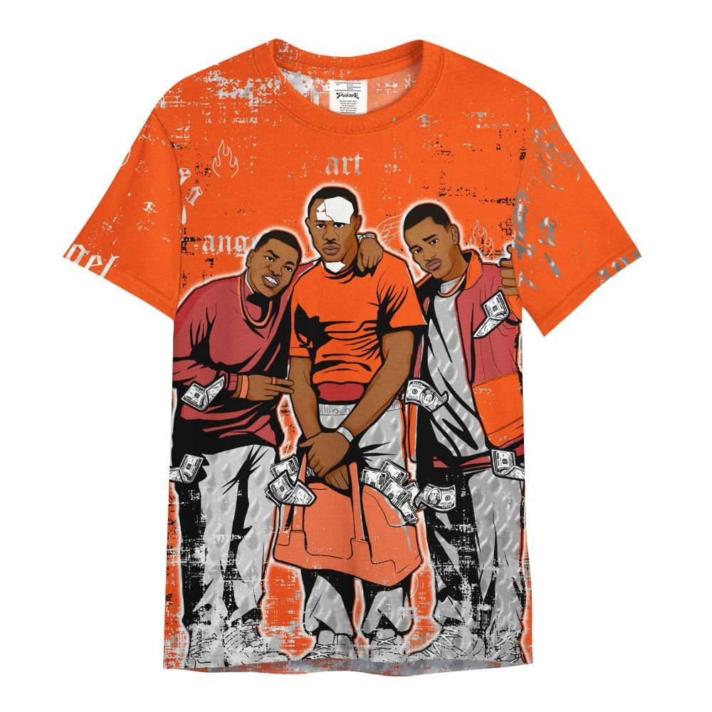 Shirt To Match Kobe 6 Protro Total Orange - Paid In Full Money All Over Print