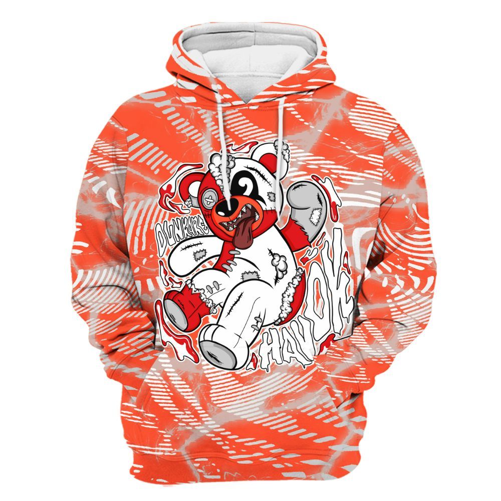 Hoodie To Match Air Max 1 86 Cosmic Clay - Havok Bear All Over Print
