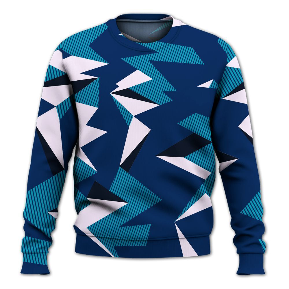 Sweatshirt To Match Kobe 5 X-Ray - Geometric Camouflage Pattern All Over Print