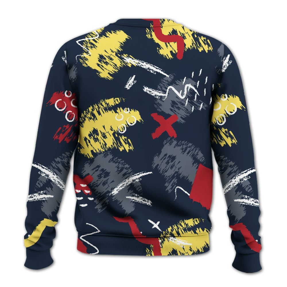 Sweatshirt To Match Dunk Low COJP What The 2024 - Hustle Grind Pray Graphic Street Style All Over Print