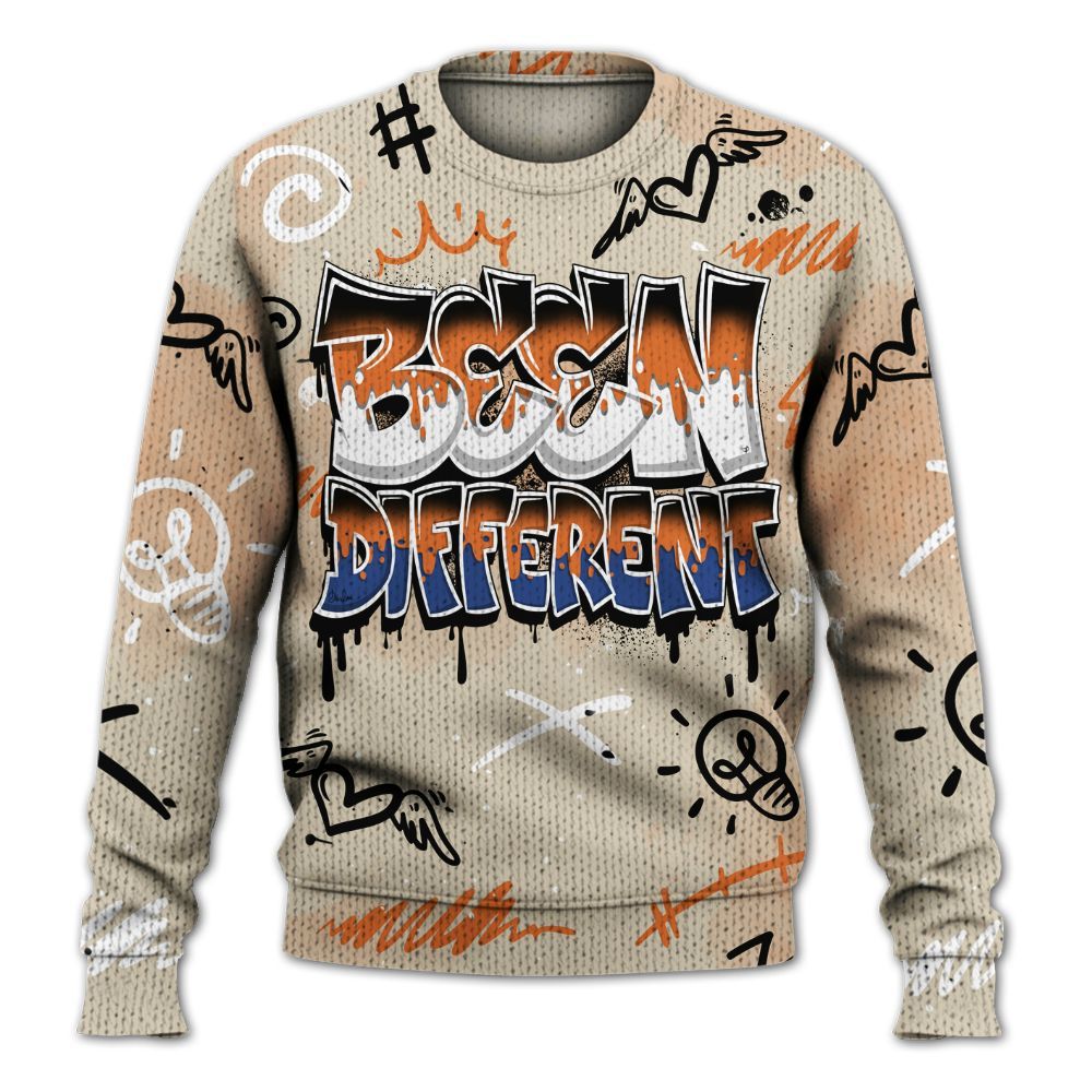 Knitted Sweater To Match Air Max 90 Rattan Birch - Drip Built Di2ferent