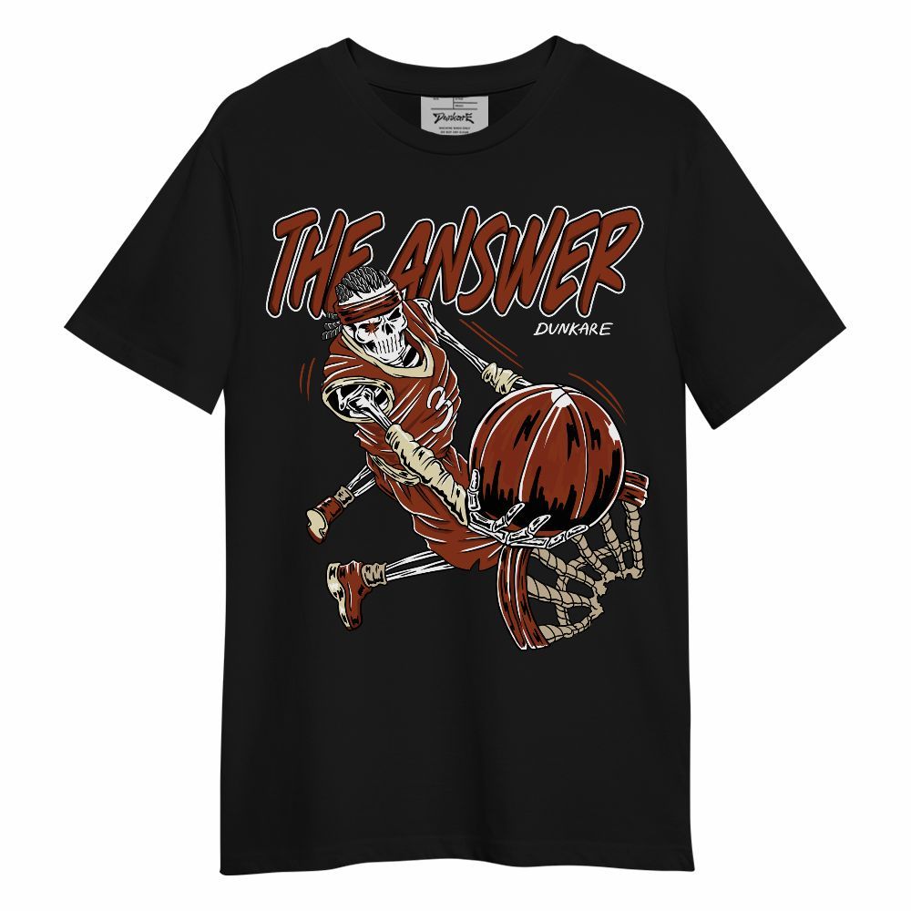 Shirt To Match Retro Eastside Golf 12s - The Answer Skeleton Unisex Shirt