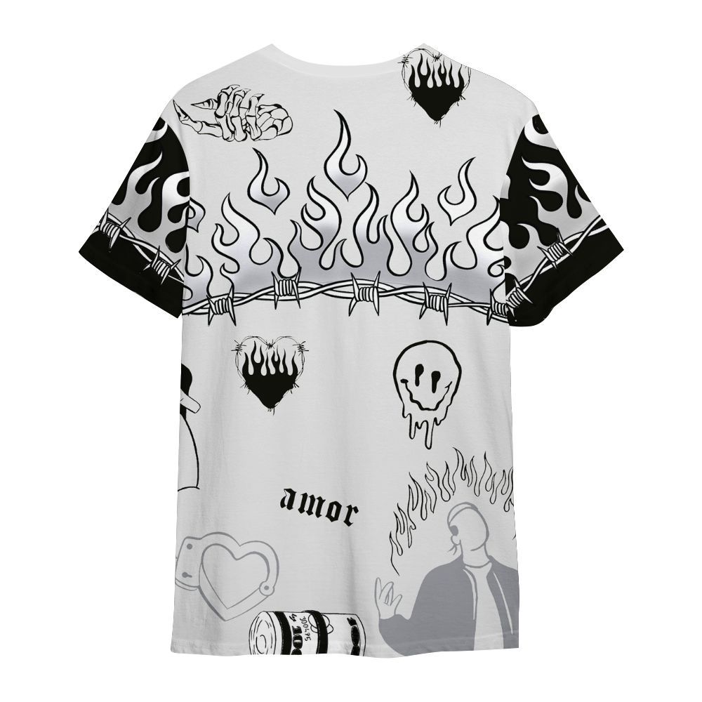 Shirt To Match Baroque Brown 12s - Snake Trust No One All Over Print