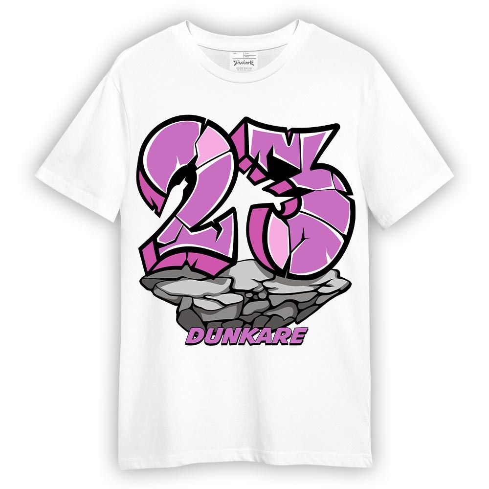 Shirt To Match Hyper Violet 4s T-- Cracked 23 Graffiti T-Shirt Unisex