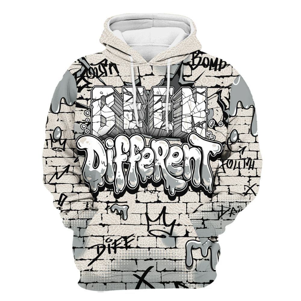 Hoodie To Match Retro Pure Money 3s - Been Different Drippin Streetwear All Over Print