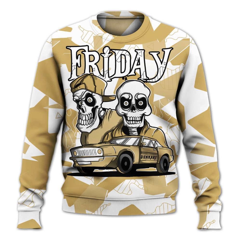 Sweatshirt To Match Craft Paris 6s - Friday Funny Retro All Over Print