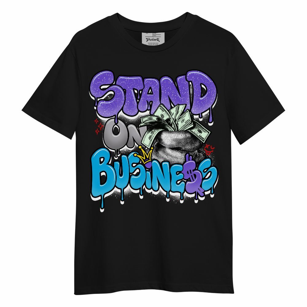Shirt To Match Retro Aqua 8s - Stand Business Dripping Graphic