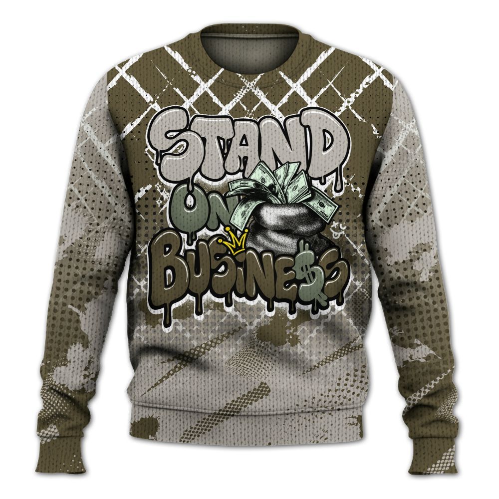 Knitted Sweater To Match Dunk Low Year Of The Snake - Halftone Stand Business Dripping