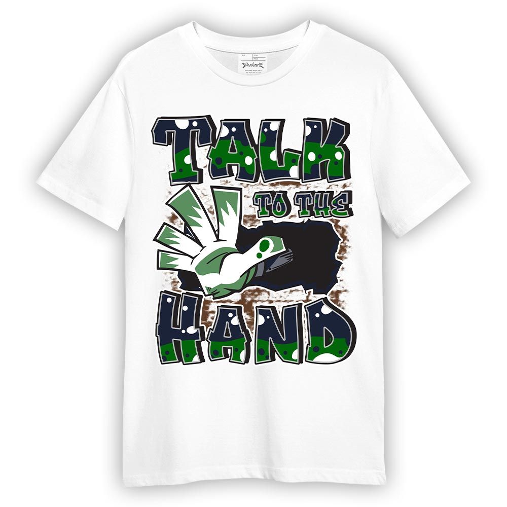 Shirt To Match Midnight Navy 13s - Talk To Hand Graphic Shirt Unisex