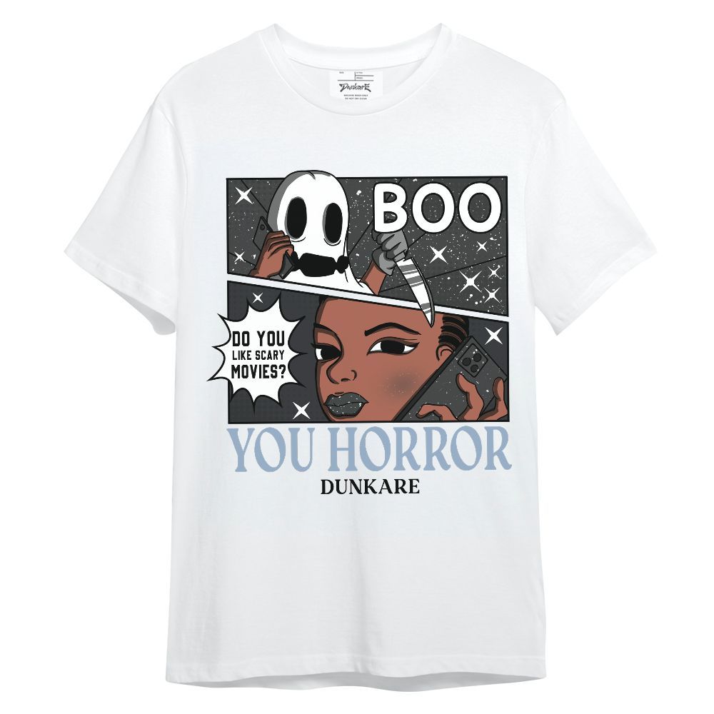 Shirt To Match Reverse Black White 6s - Graphic You Horror Unisex Shirt