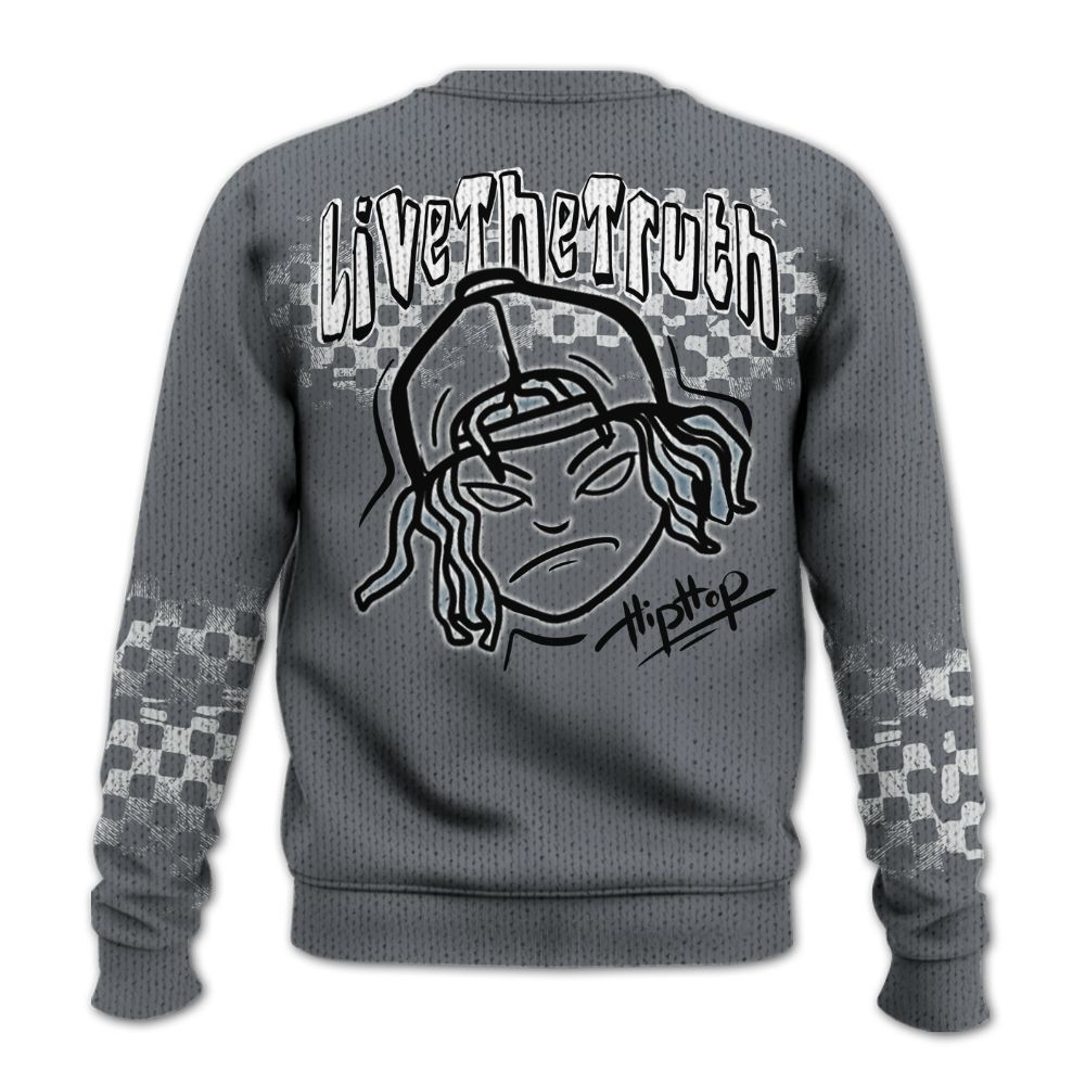 Knitted Sweater To Match Air Max DN Silver Bullet - Feel Life Street Style