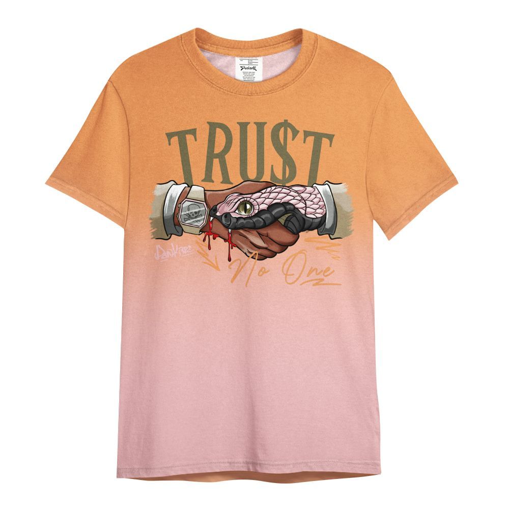Shirt To Match SB Dunk Low Red Stardust - Trust No One Drip All Over Print