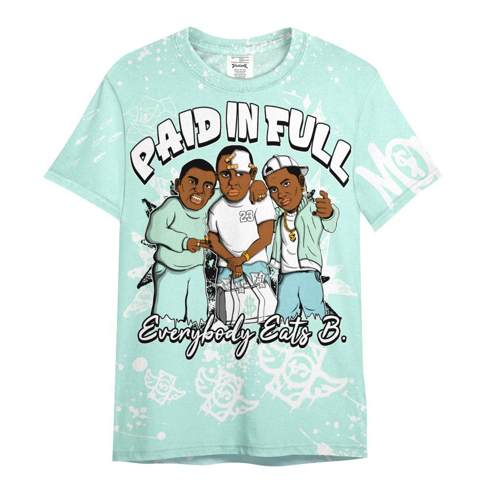Shirt To Match Retro Low Igloo 11s - Everybody Paid In Full Crayon All Over Print