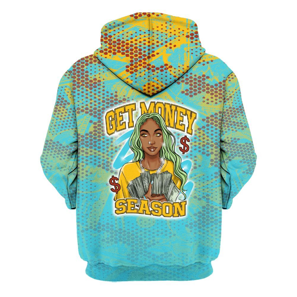 Hoodie To Match SB Dunk Di'Orr Greenwood - Get Moneys Season Banknote All Over Print