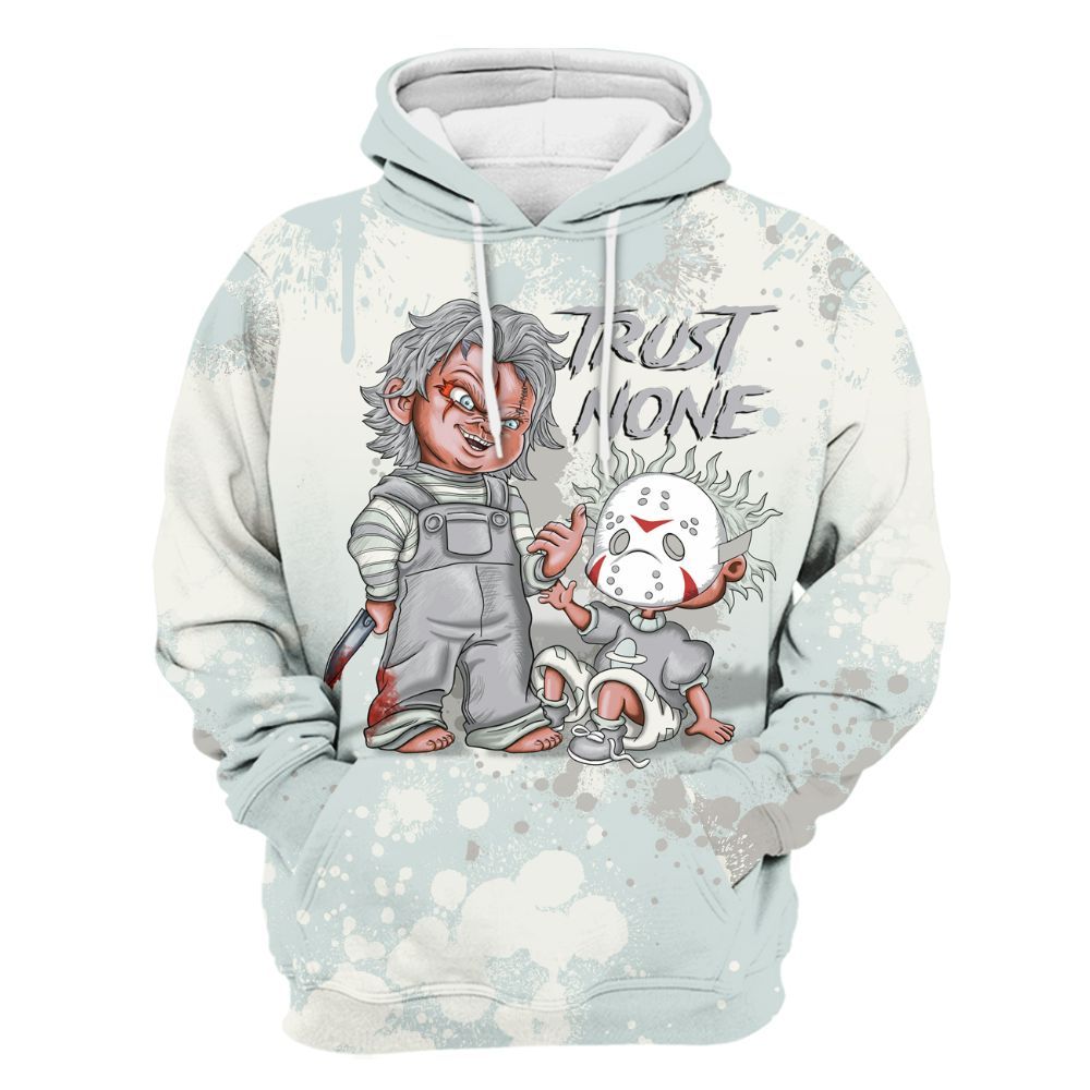 Hoodie To Match Book Moss Point 1s - Trust No One Scary All Over Print