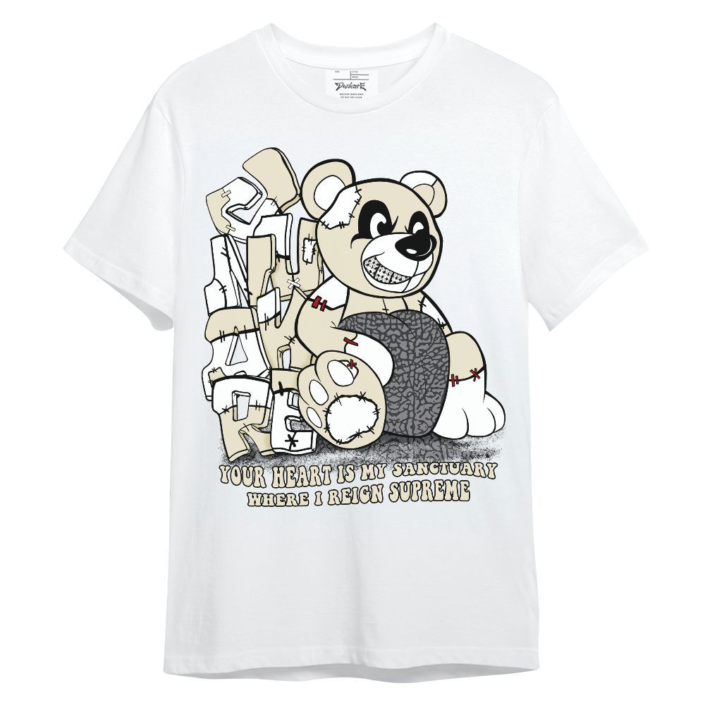 Shirt To Match Cement Grey 3s - Possession Bear Shirt Unisex Oufit Unisex Shirt