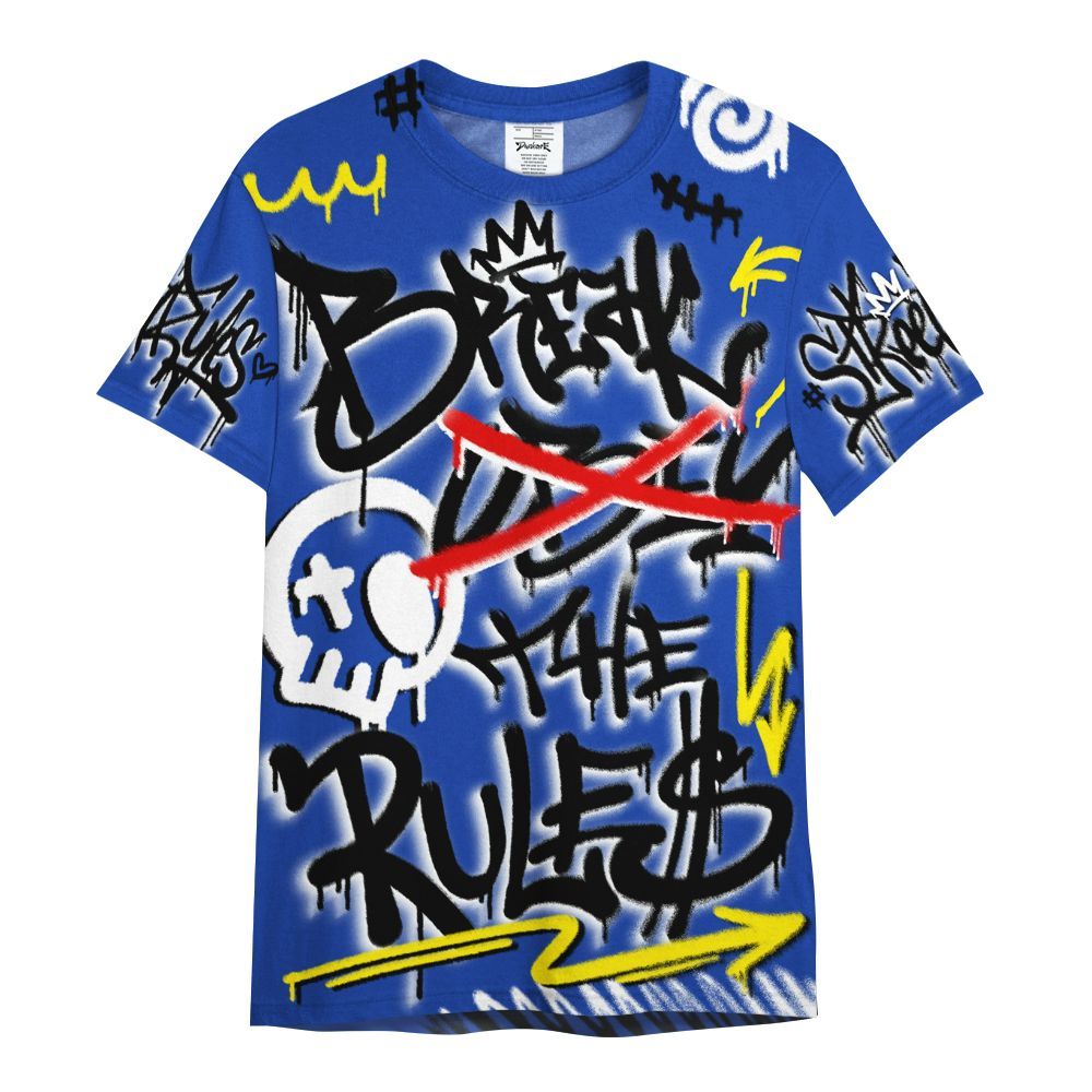 Shirt To Match Laney 14s - Break Rules Streetwear All Over Print